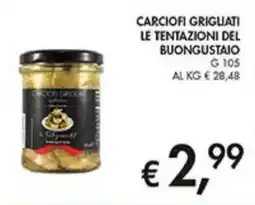 Coal Carciofi grigliati LE TENTAZIONI DEL BUONGUSTAIO offerta