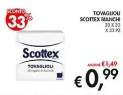 Coal Tovaguou scottex bianchi 33x33 x 33 pz offerta