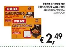 Coal Carta forno per friggitrice aria frio quadrata/tonda x25 fogu offerta