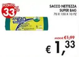 Coal Sacco nettezza SUPER BAG offerta