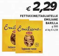 Coal Fettuccine/tagliatelle emiliane BARILLA offerta