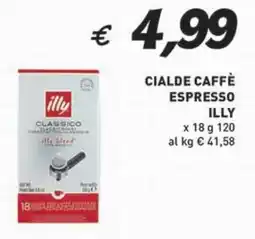 Coal Cialde caffè espresso ILLY offerta