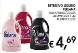 Coal Detersivo liquido perlana rosa/nero/color offerta