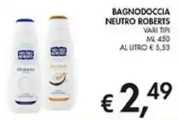 Coal Bagnodoccia NEUTRO ROBERTS offerta