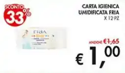 Coal Carta igienica umidificata FRIA X 12 PZ offerta
