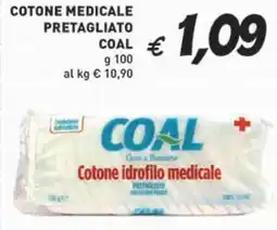 Coal Cotone medicale pretagliato COAL offerta