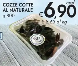 Bennet Cozze cotte al naturale offerta