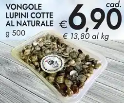 Bennet Vongole lupini cotte al naturale offerta