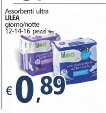 Lilea Assorbenti ultra giorno/notte