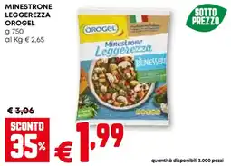 Pam Minestrone leggerezza OROGEL offerta