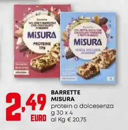 Pam Barrette misura protein o dolcesenza offerta