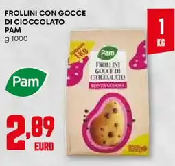 Pam Frollini con gocce di cioccolato PAM offerta