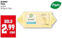 Pam Burro PAM offerta