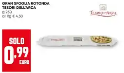 Pam Gran sfoglia rotonda TESORI DELL'ARCA offerta