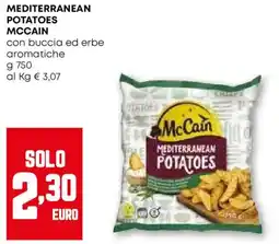 Pam Mediterranean potatoes mccain con buccia ed erbe aromatiche offerta