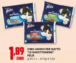 Pam Cibo umido per gatto "le ghiottonerie" FELIX offerta