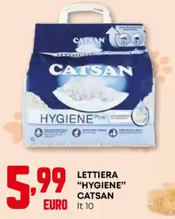 Pam Lettiera "hygiene" CATSAN offerta