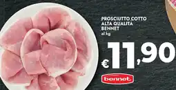 Bennet Prosciutto cotto alta qualita BENNET offerta