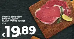 Bennet Costate senz'osso bovino adulto FILIERA VALORE BENNET offerta