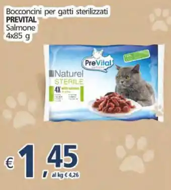 Alter Discount Prevital Salmone 4 x 85g offerta
