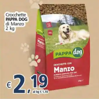 Pappa Dog Crocchette di Manzo 2 kg