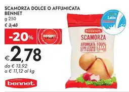 Bennet Scamorza dolce o affumicata BENNET offerta