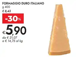 Bennet Formaggio duro italiano offerta