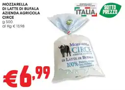 Panorama Mozzarella di latte di bufala azienda agricola circe offerta