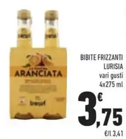Conad Bibite frizzanti LURISIA vari gusti offerta