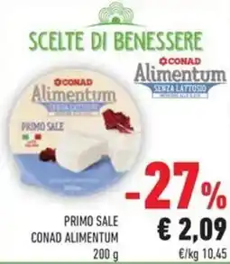 Conad Primo sale conad alimentum offerta