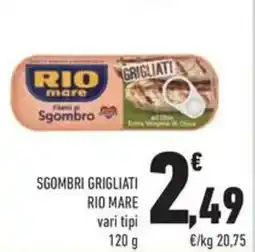 Conad Sgombri grigliati RIO MARE offerta