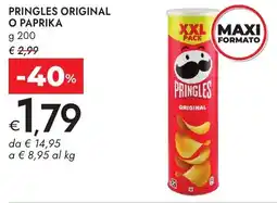 Bennet Pringles original o paprika offerta