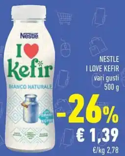 Conad NESTLE I LOVE KEFIR vari gusti offerta