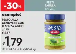 Bennet Pesti BARILLA offerta