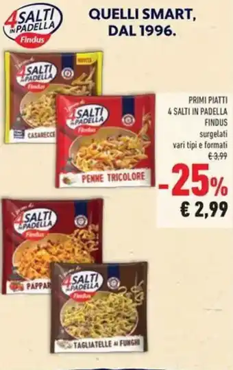 Primi piatti 4 salti in padella FINDUS surgelati