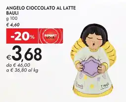 Bennet Angelo cioccolato al latte BAULI offerta