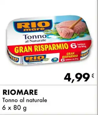 RIOMARE Tonno al naturale