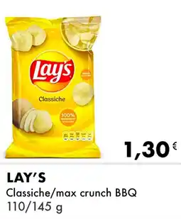 Iper Tosano LAY'S Classiche/max crunch BBQ offerta