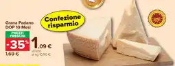 Carrefour Market Grana Padano DOP 10 Mesi offerta