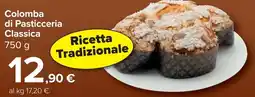 Carrefour Market Colomba di Pasticceria Classica offerta