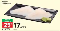 Carrefour Market Filetto di Platessa offerta