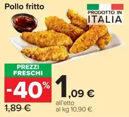 Carrefour Market Pollo fritto offerta