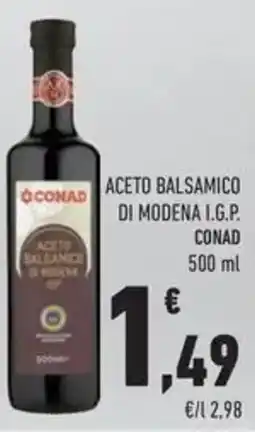 Conad Aceto balsamico di modena i.g.p. conad offerta