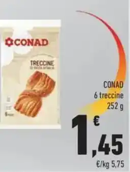 Conad CONAD 6 treccine offerta