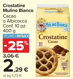 Carrefour Market Crostatine Mulino Bianco offerta