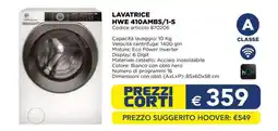 Esselunga LAVATRICE HWE 410AMBS/1-S offerta