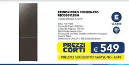 Esselunga FRIGORIFERO COMBINATO RB33B612EBN offerta