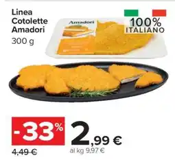 Carrefour Linea Cotolette Amadori offerta