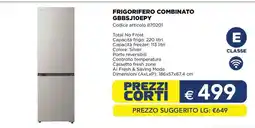 Esselunga FRIGORIFERO COMBINATO GBBSJ10EPY offerta