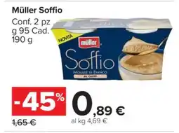 Carrefour Muller Soffio offerta